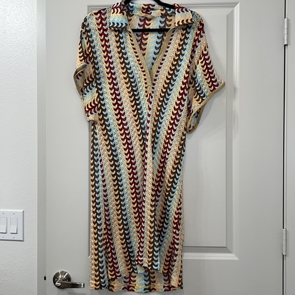 Alexis Multicolor Patterned Mini Dress - Picture 3 of 9